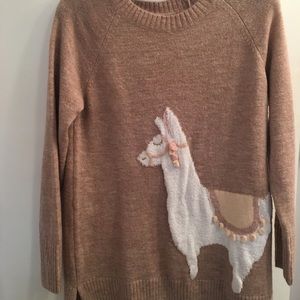Lauren Conrad Llama Sweater